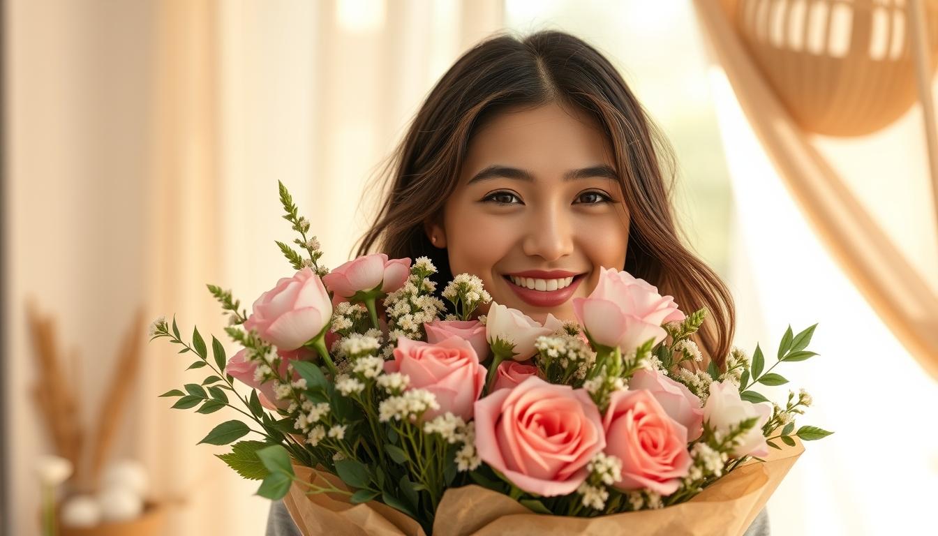 Seasonal flower arrangements