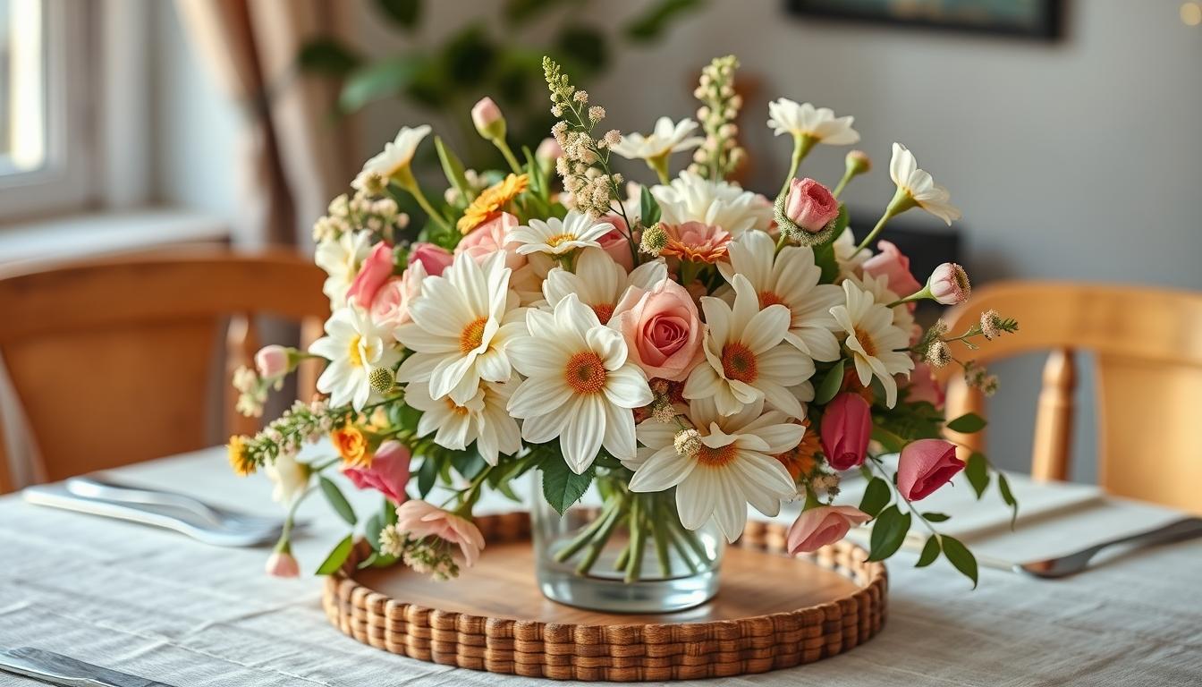 Seasonal flower arrangements